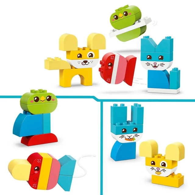 LEGO Duplo 3 in 1 Creative Cute Pets Construction Set 10477