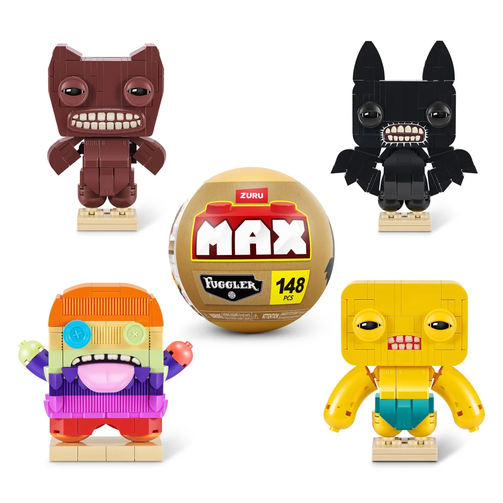 MAX Fugglers Collection Construction Mystery Capsule by ZURU (Styles Vary) Image 1