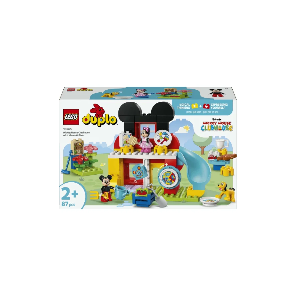 LEGO Duplo Disney Mickey Mouse Clubhouse with Minnie & Pluto Construction Set 10465 Image 1