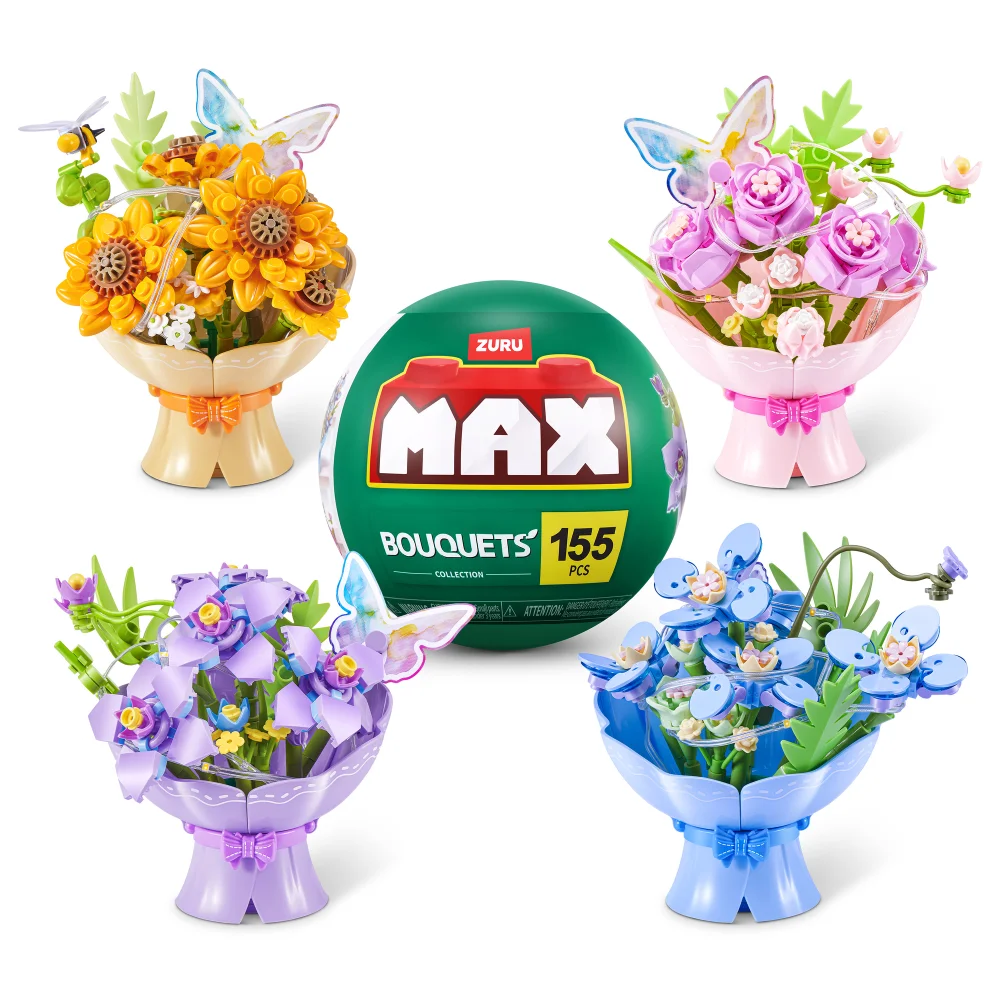 MAX LED Bouquets Collection Construction Mystery Capsule by ZURU (Styles Vary) Image 1