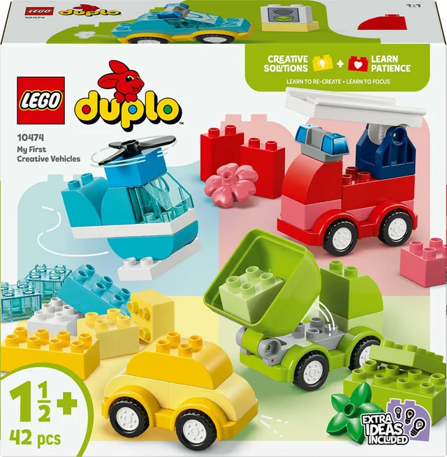 LEGO Duplo My First Creative Vehicles Construction Set 10474