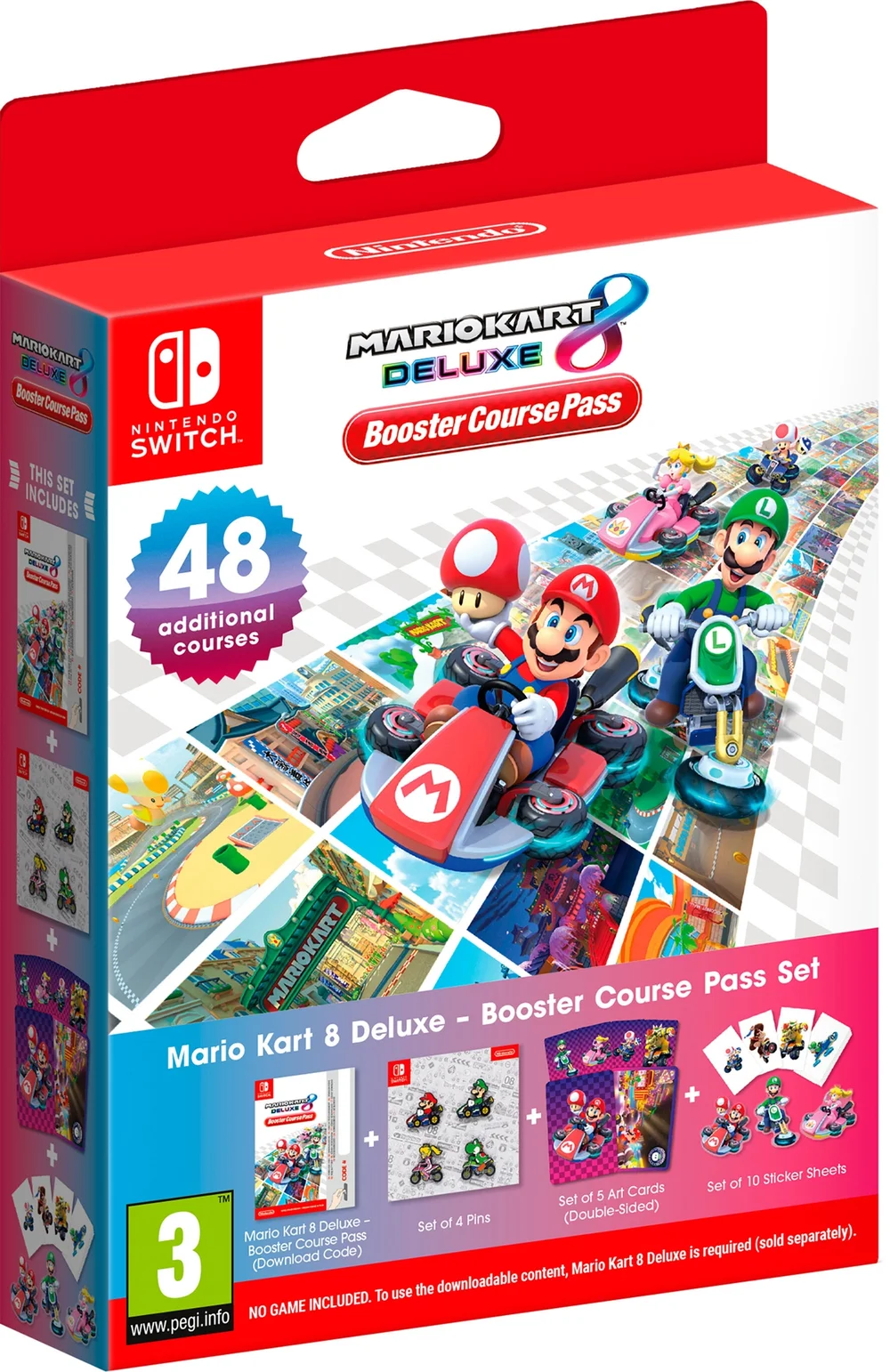 Nintendo Switch Mario Kart 8 Deluxe Booster Course Pass Download Code Image 1