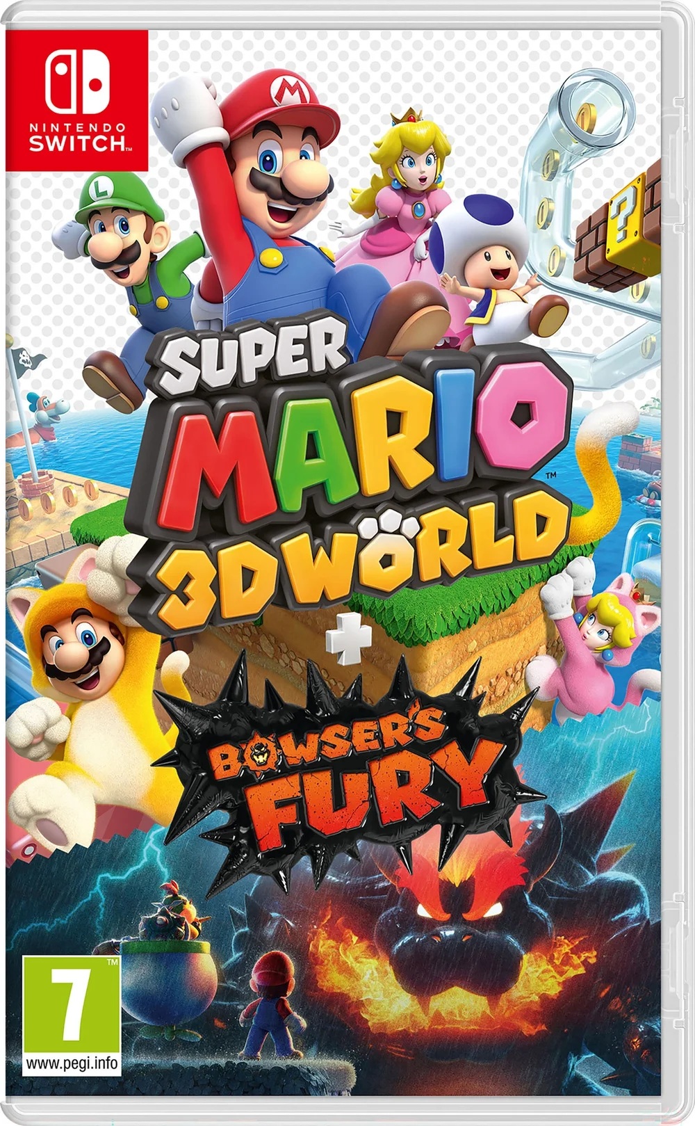Nintendo Switch Super Mario 3D World and Bowser's Fury Games Image 1