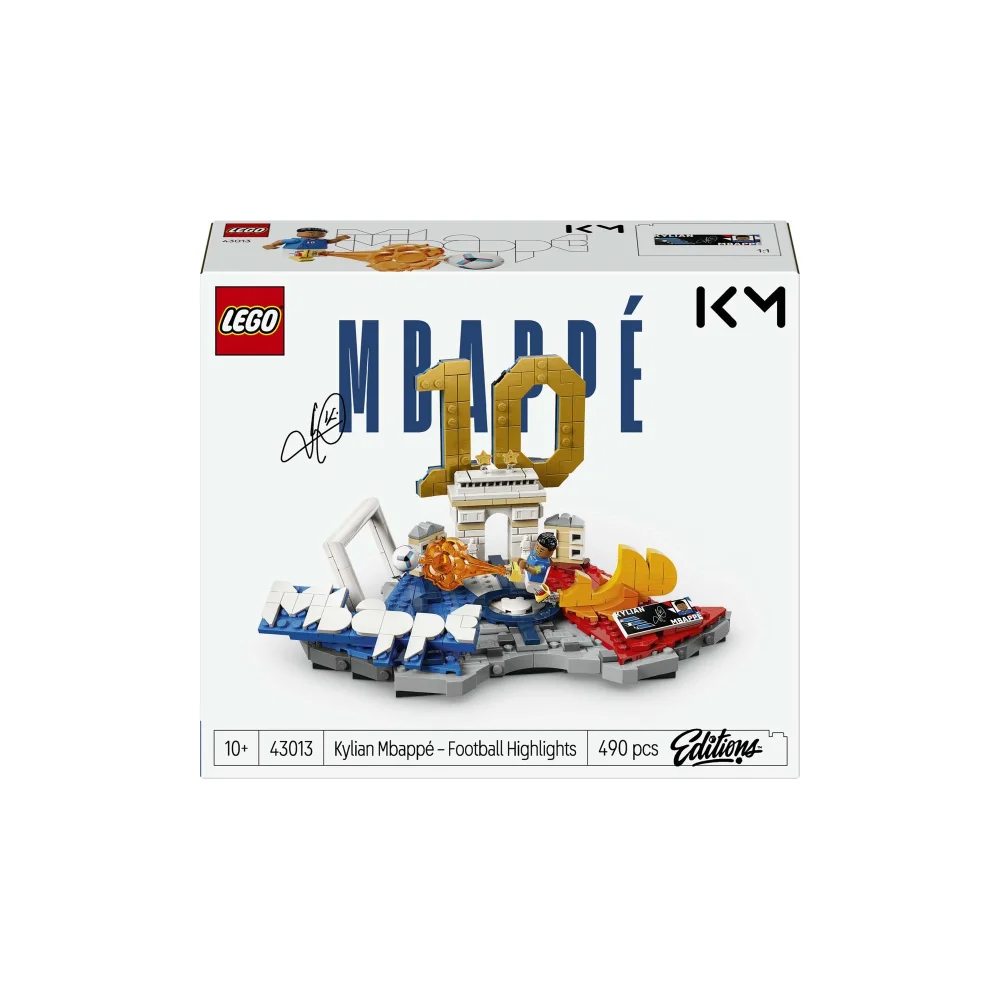 LEGO Editions Kylian Mbappé Football Highlights Construction Set 43013 Image 1