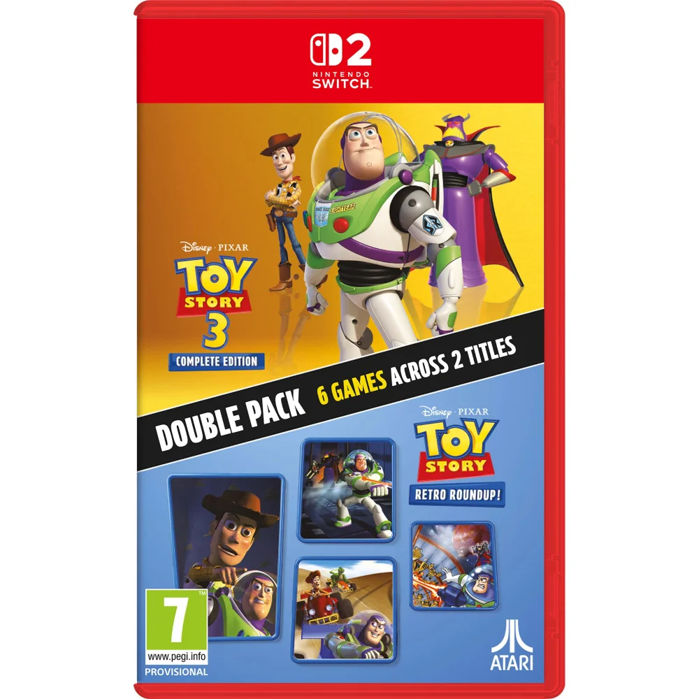 Nintendo Switch 2 Toy Story: Retro Roundup! And Toy Story 3 Complete Edition Double Pack Game Image 1