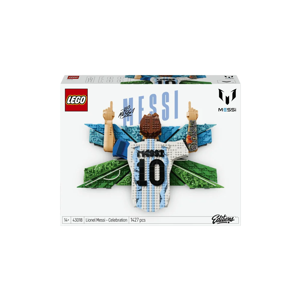 LEGO Editions Lionel Messi Celebration Construction Set 43018 Image 1