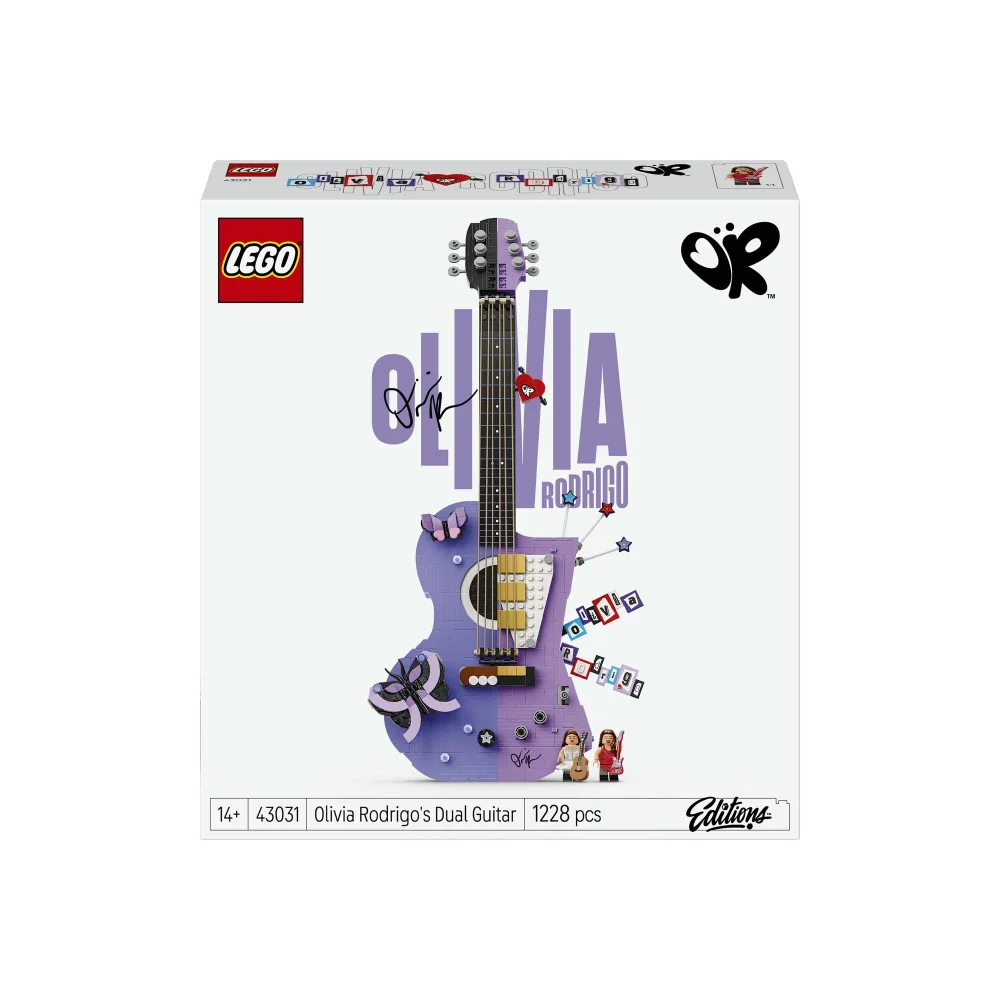 LEGO Editions Olivia Rodrigo's Dual Guitar Construction Set 43031 Image 1