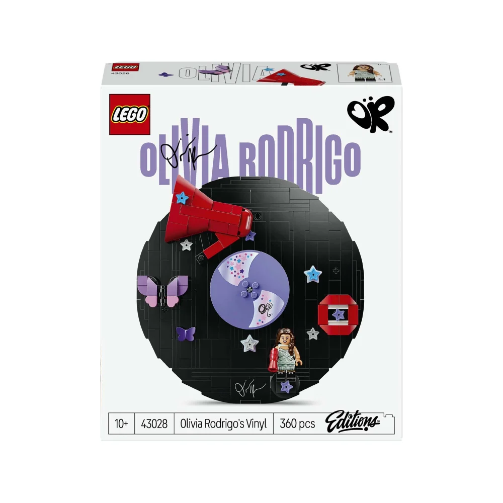LEGO Editions Olivia Rodrigo's Vinyl Construction Set 43028 Image 1