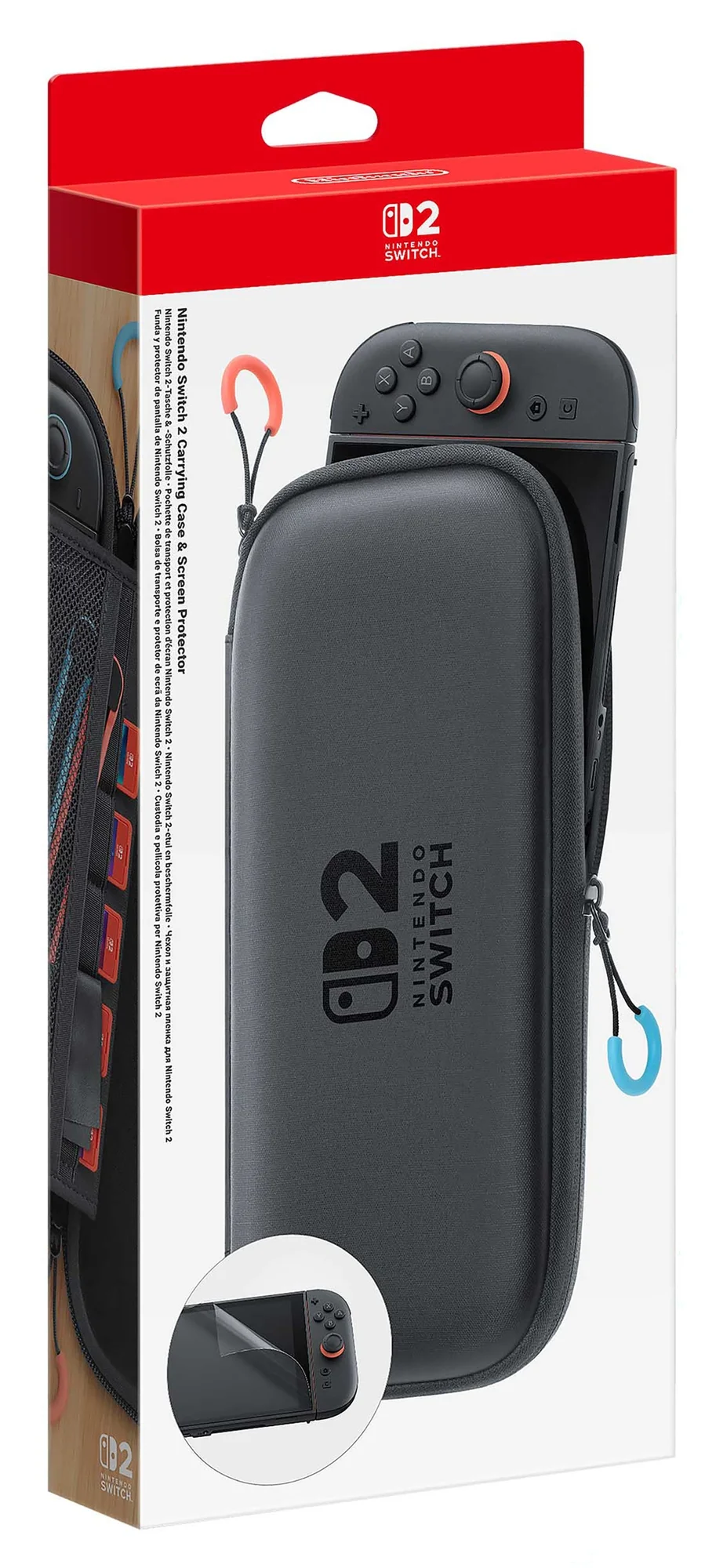 Nintendo Switch 2 Carrying Case and Screen Protector Image 1