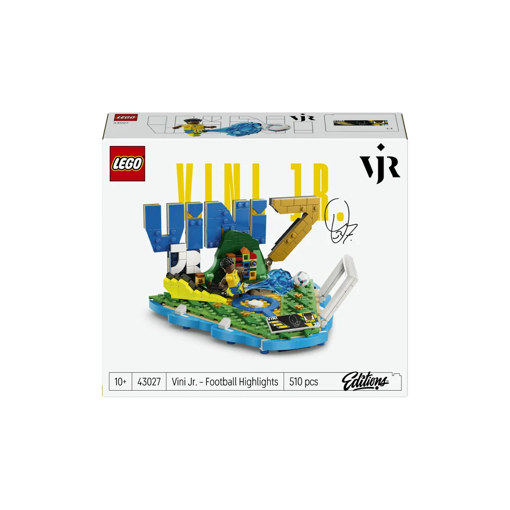 LEGO Editions Vini Jr. Football Highlights Construction Set 43027 Image 1