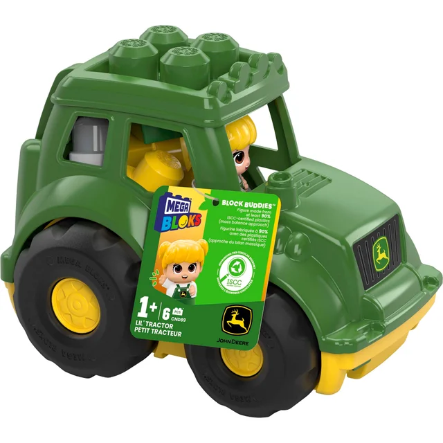 Mega Bloks John Deere Lil Tractor Building Set