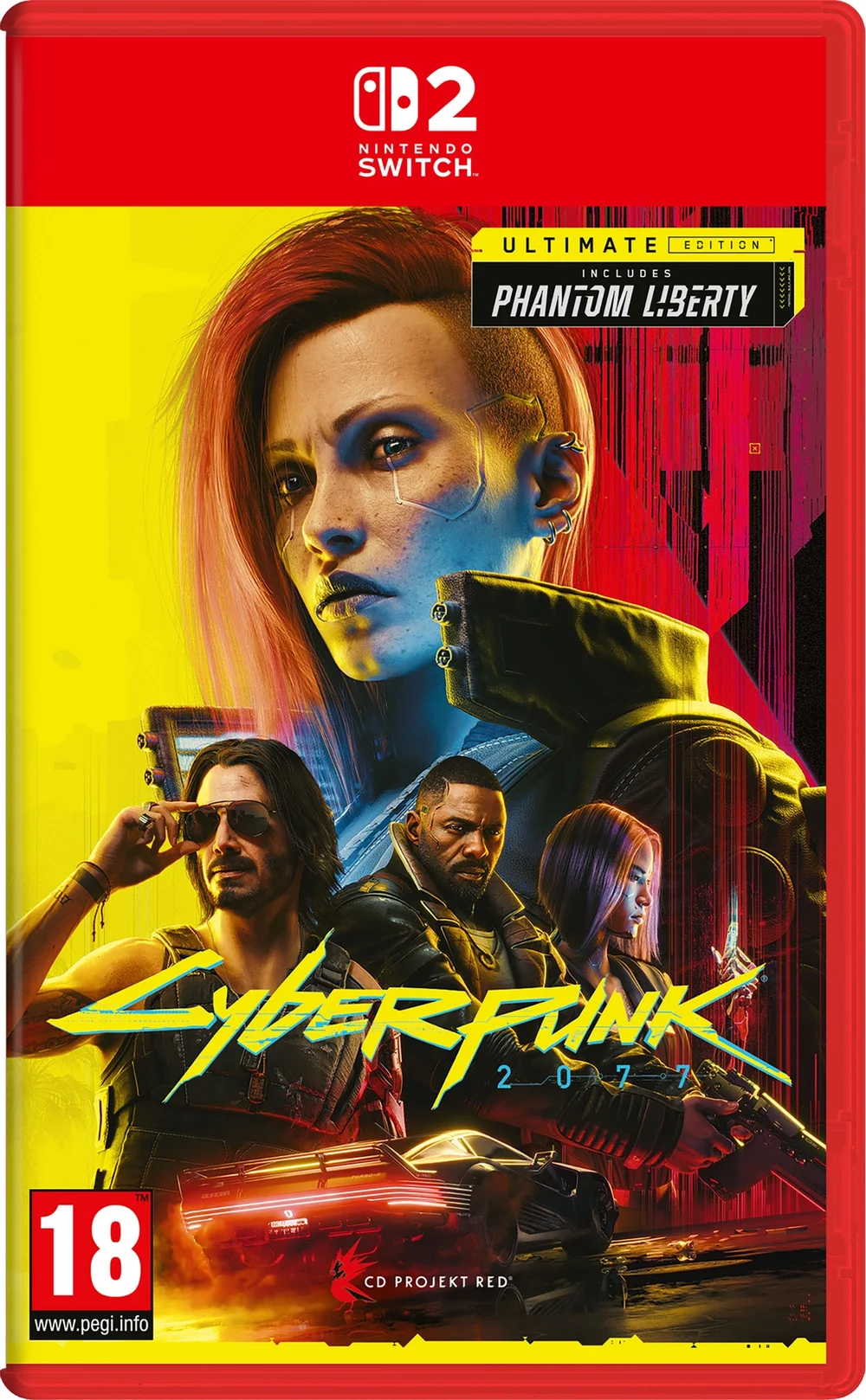 Nintendo Switch 2 Cyberpunk 2077 Ultimate Edition Game Image 1