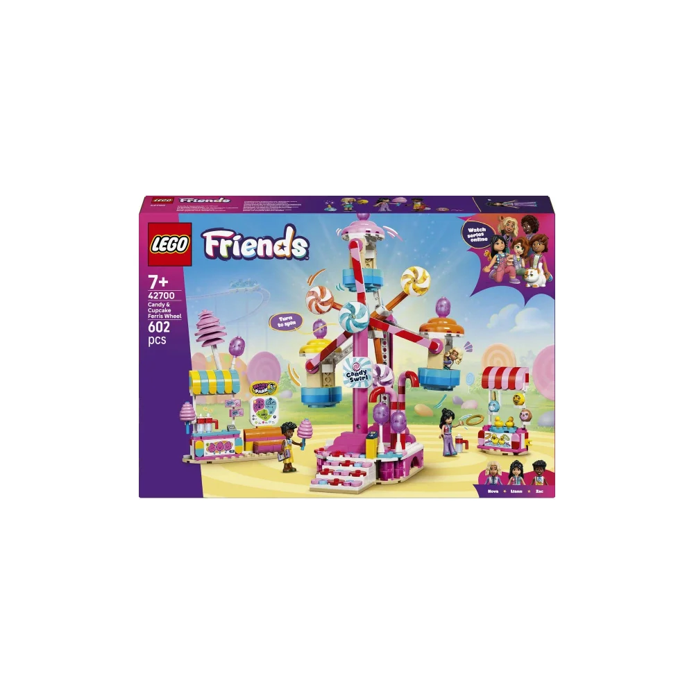 LEGO Friends Candy And Cupcake Ferris Wheel Construction Set 42700 Image 1