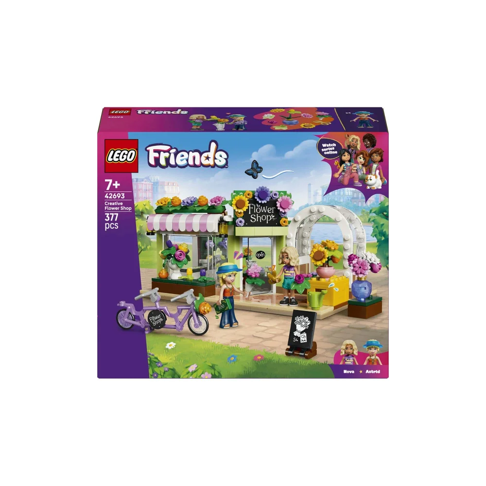 LEGO Friends Creative Flower Shop Construction Set 42693 Image 1