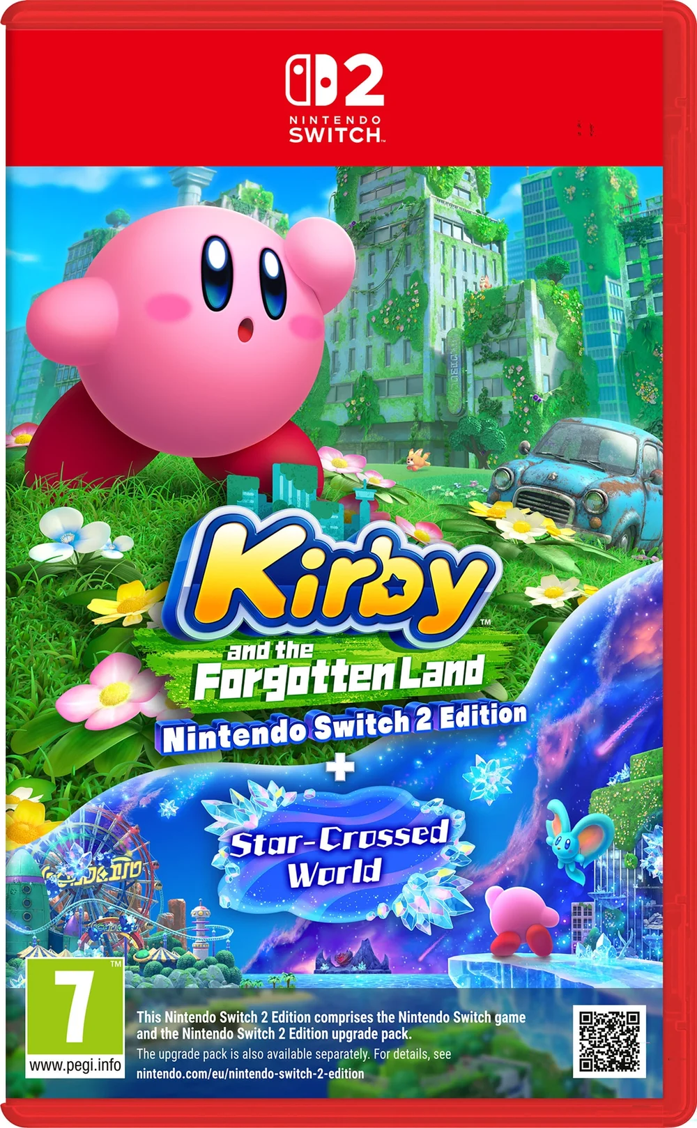 Nintendo Switch 2 Kirby and the Forgotten Land and Star-Crossed World Games Image 1