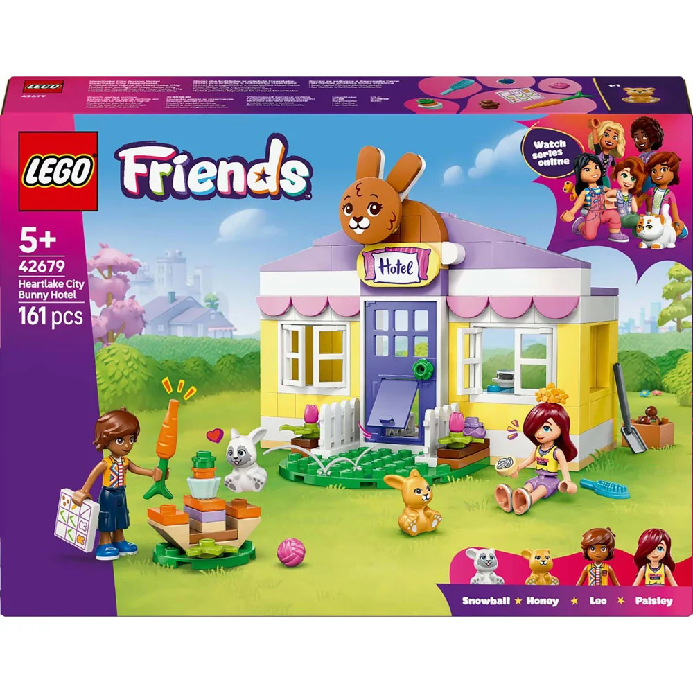 LEGO Friends Heartlake City Bunny Hotel Construction Set 42679 Image 1