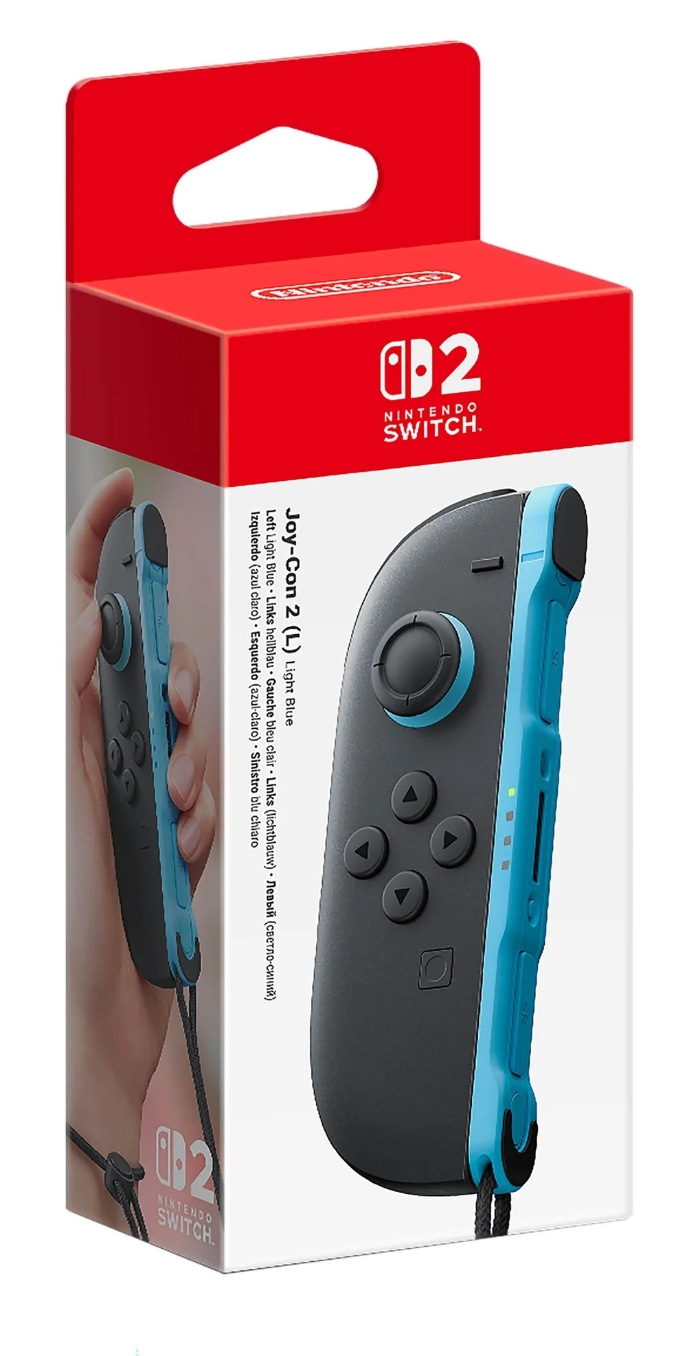 Nintendo Switch 2 Left Joy-Con Light Blue Controller Image 1