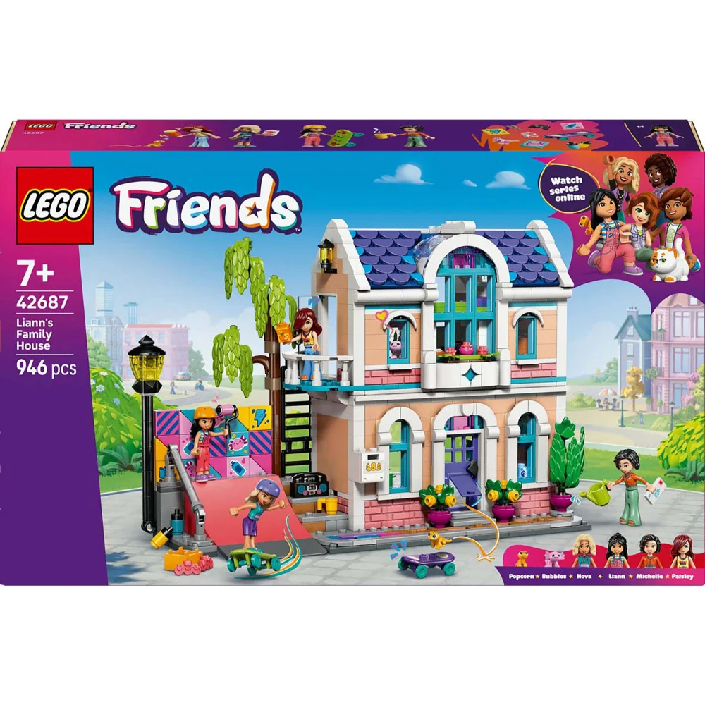 LEGO Friends Liann's Family House Construction set 42687 Image 1