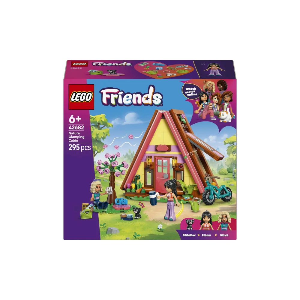 LEGO Friends Nature Glamping Cabin Construction Set 42682 Image 1
