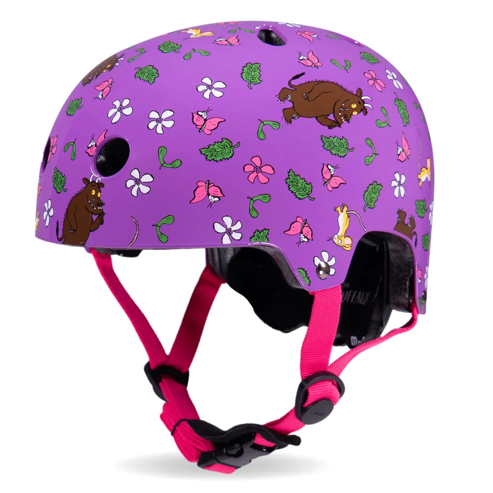 Micro 48-54cm The Gruffalo Safety Helmet Purple Image 1