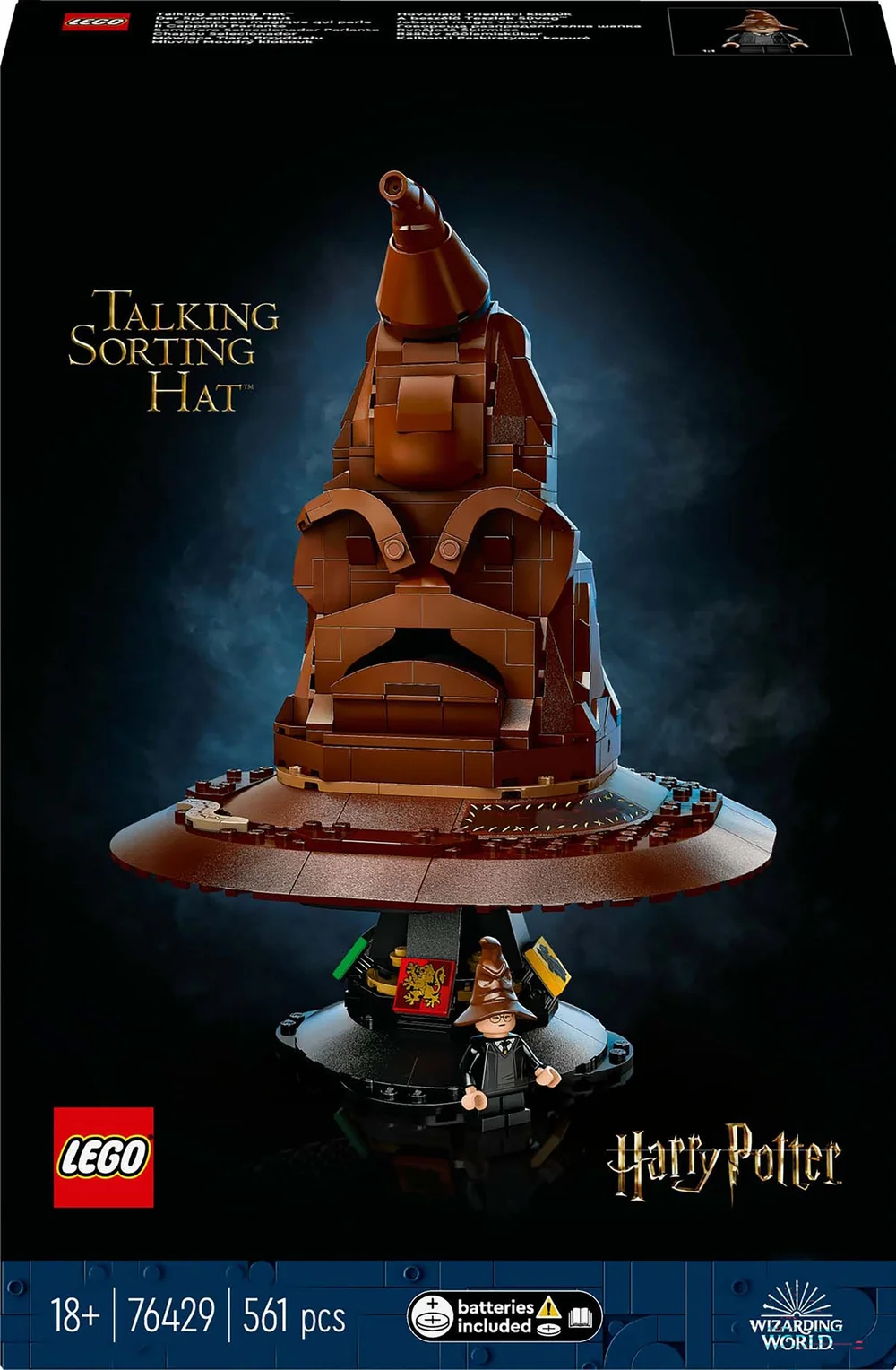 LEGO Harry Potter Talking Sorting Hat Construction Set 76429 Image 1