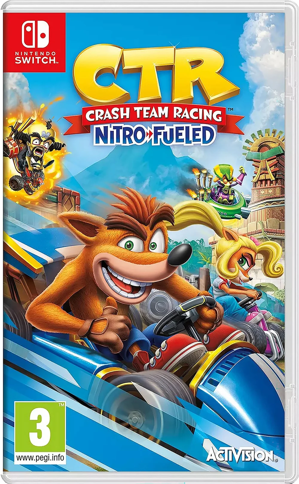 Nintendo Switch Crash Team Racing Nitro Fueled Game Image 1