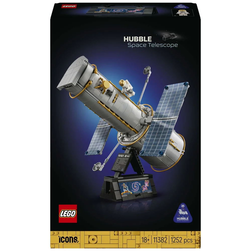 LEGO Icons Hubble Space Telescope Construction Set 11382 Image 1