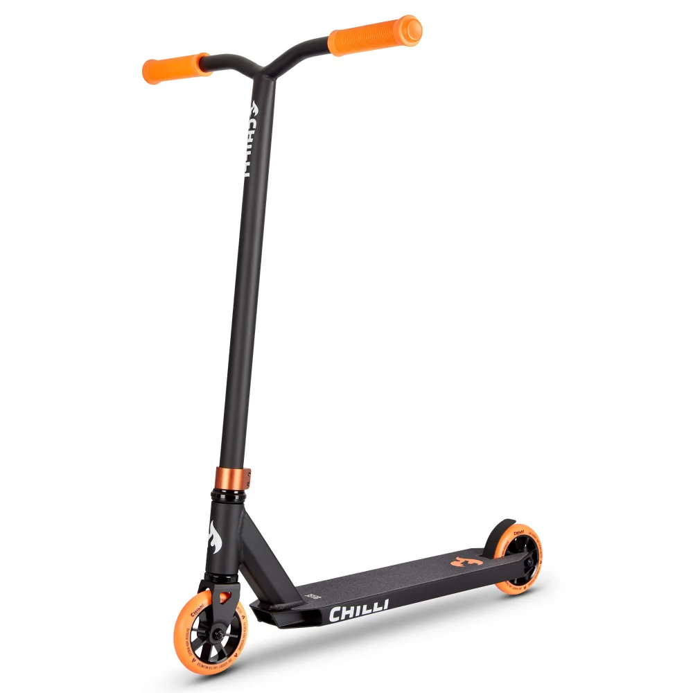 Micro 58cm Chilli Base Stunt Scooter Orange Image 1