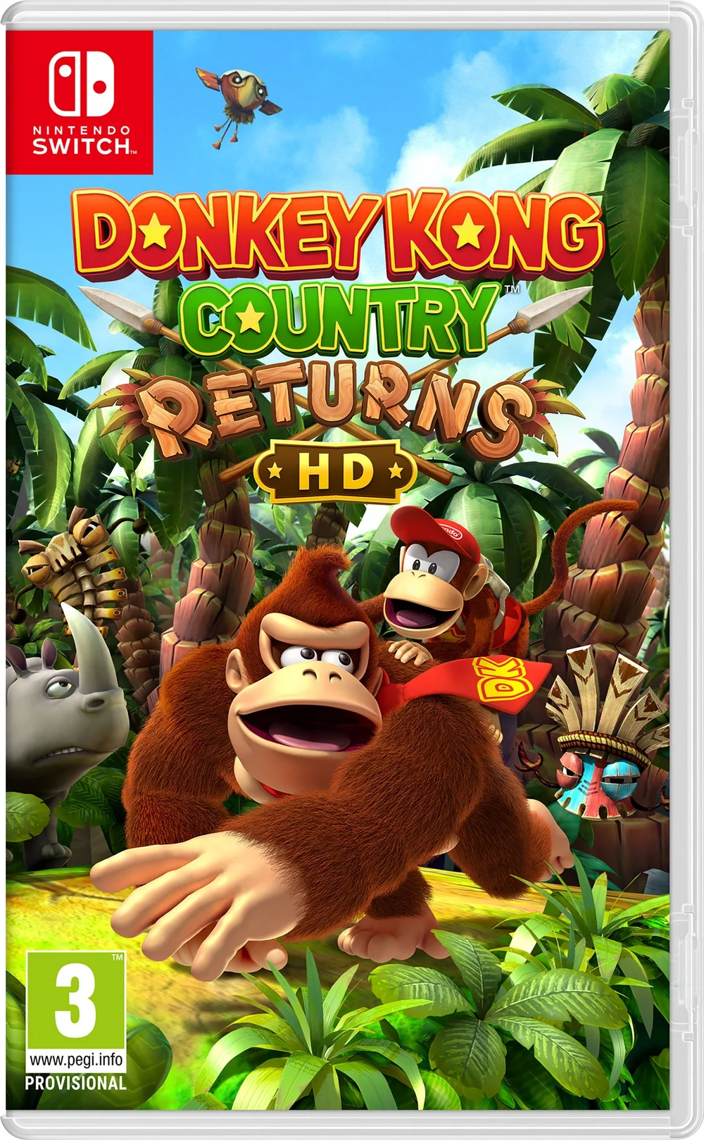 Nintendo Switch Donkey Kong Country Returns HD Game Image 1