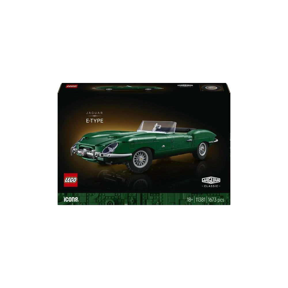 LEGO Icons Jaguar E-Type Construction Set 11381 Image 1