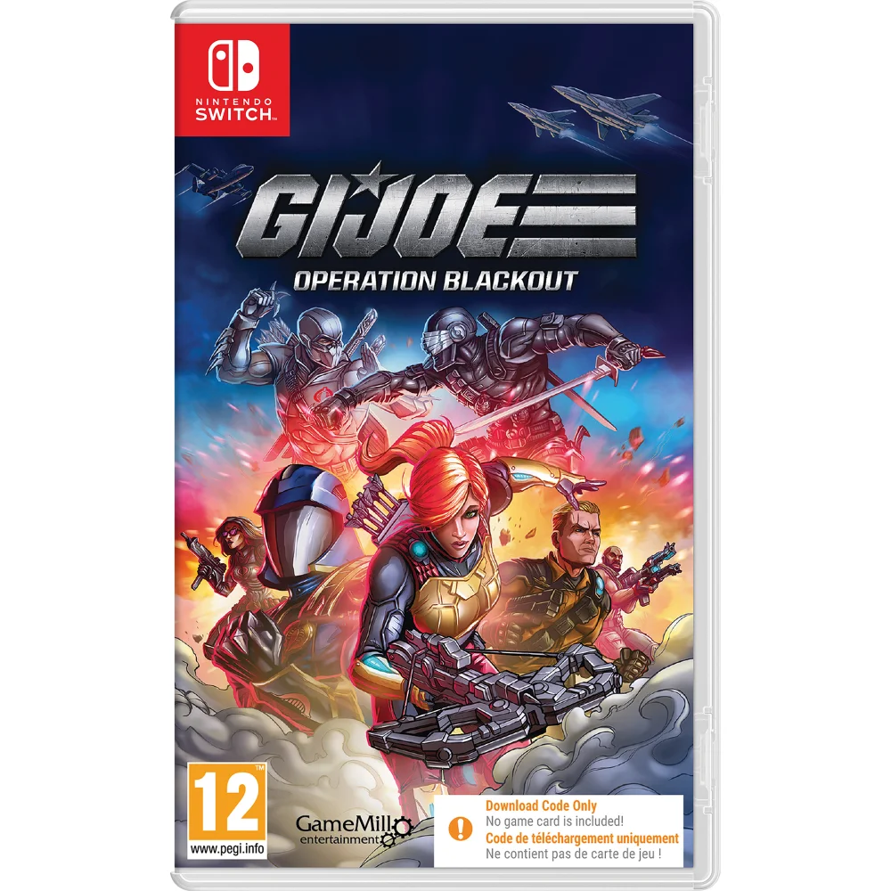 Nintendo Switch G.I. Joe Operation Blackout Download Code Image 1