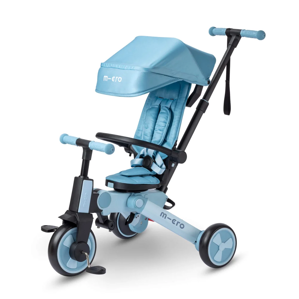 Micro 7 Stage Flexi Trike Blue Image 1