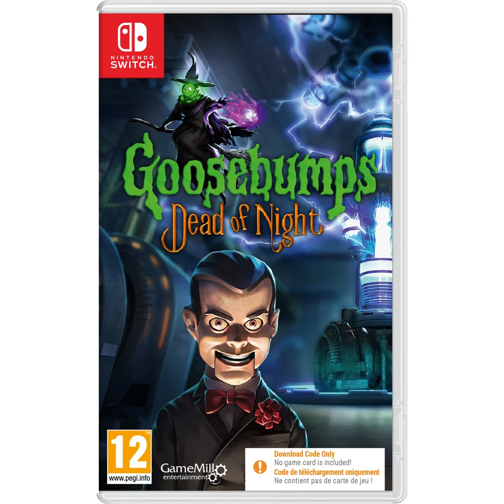 Nintendo Switch Goosebumps Dead of Night Download Code Image 1