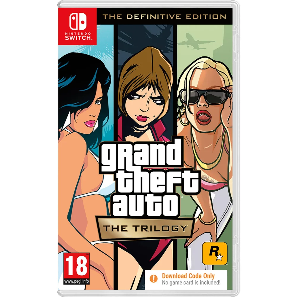 Nintendo Switch Grand Theft Auto The Trilogy Download Code Image 1