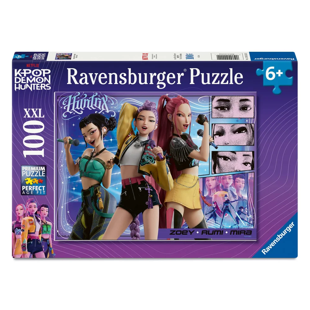 Ravensburger KPop Demon Hunters XXL 100 Piece Puzzle Image 1
