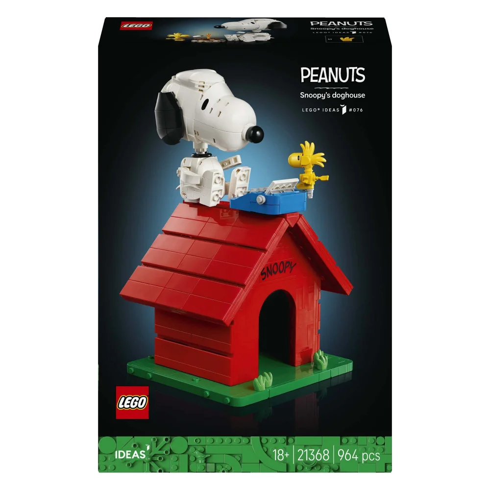 LEGO Ideas Peanuts: Snoopy's Doghouse Construction Set 21368 Image 1