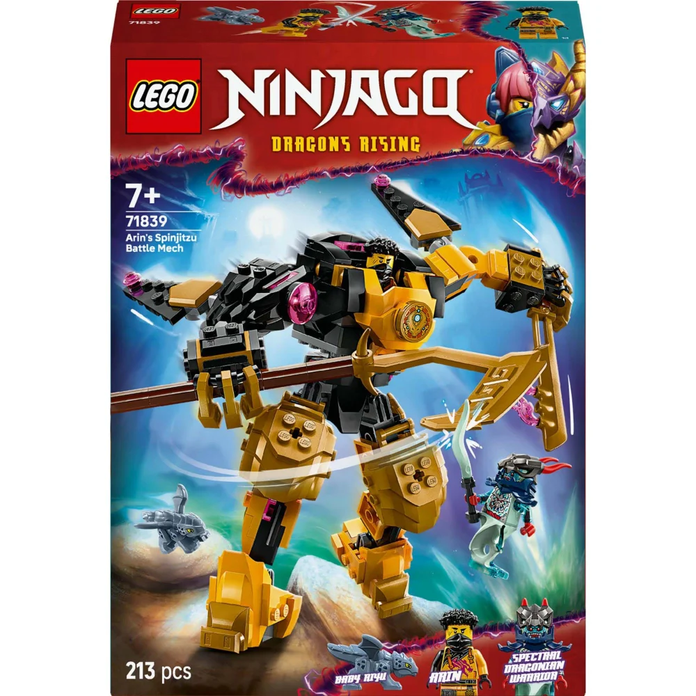 LEGO Ninjago Arin's Spinjitzu Battle Mech Construction Set 71839 Image 1