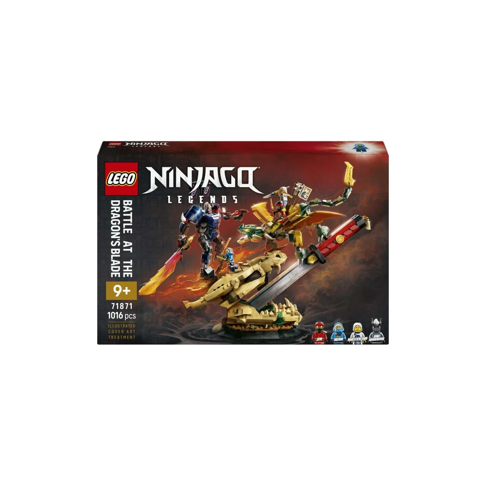 LEGO Ninjago Battle At The Dragon's Blade Construction Set 71871 Image 1