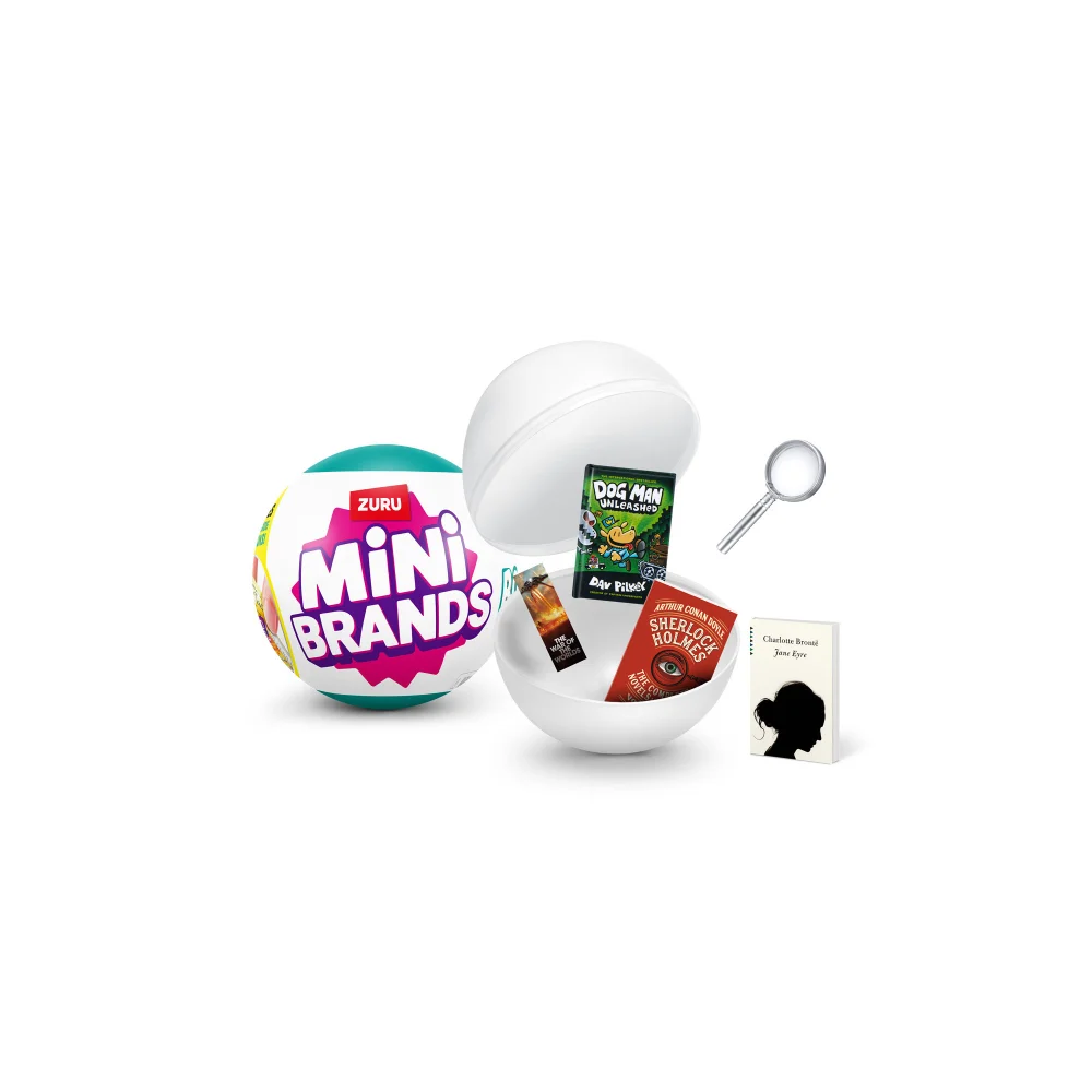 Mini Brands Books Mystery Capsule by ZURU (Styles Vary) Image 1