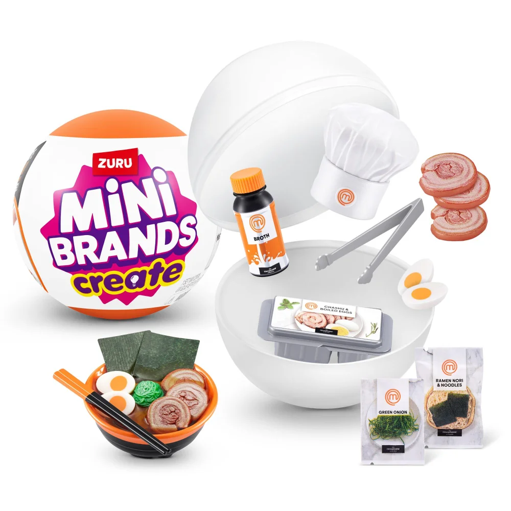 Mini Brands Create MasterChef Mystery Capsule by ZURU (Styles Vary) Image 1