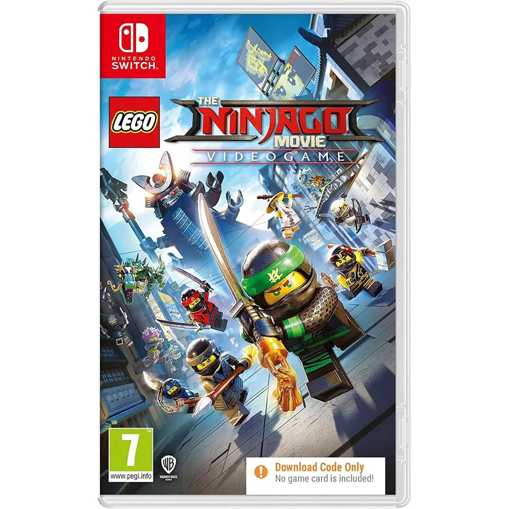 Nintendo Switch LEGO The Ninjago Movie Download Code Image 1