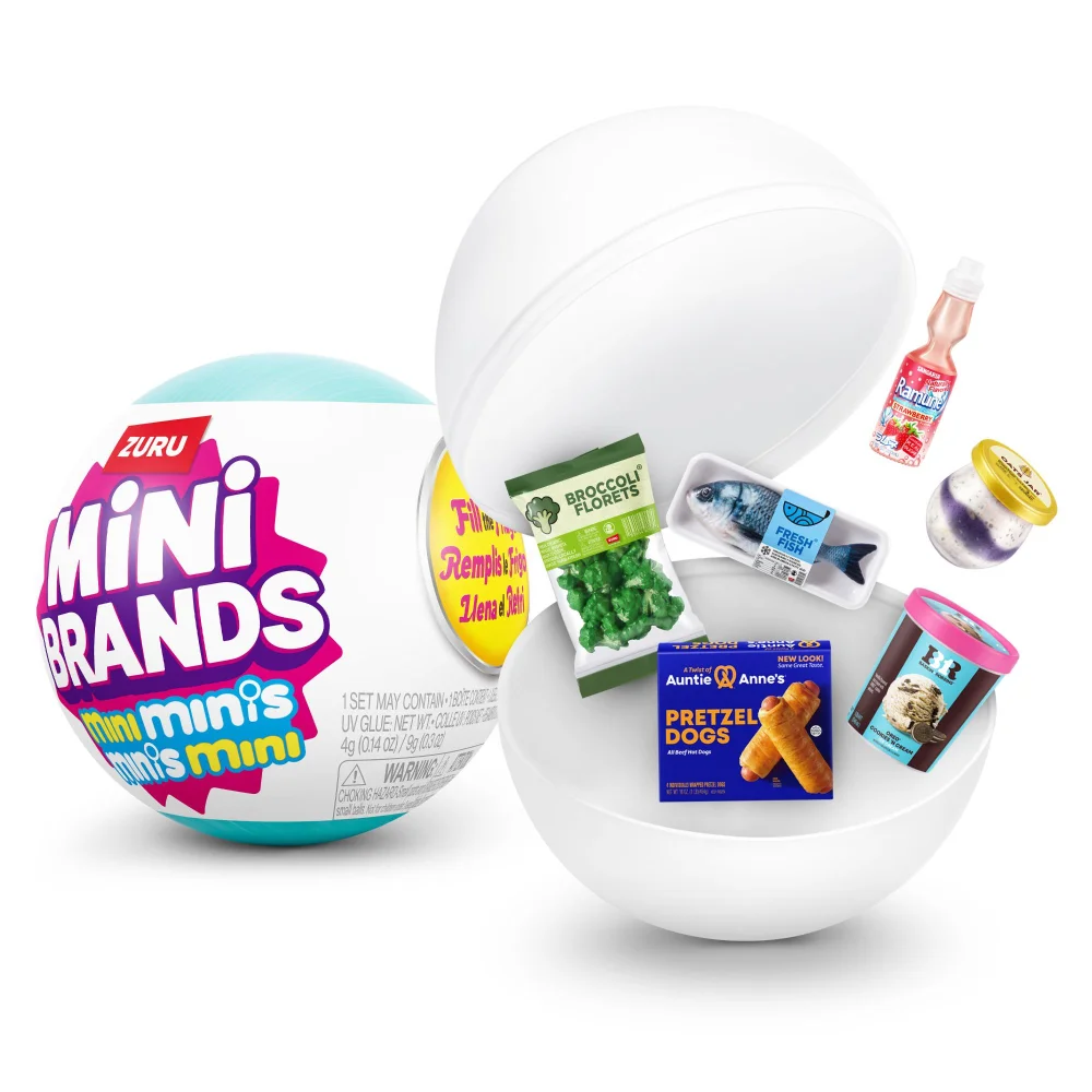 Mini Brands Fill the Fridge Mystery Capsule by ZURU (Styles Vary) Image 1