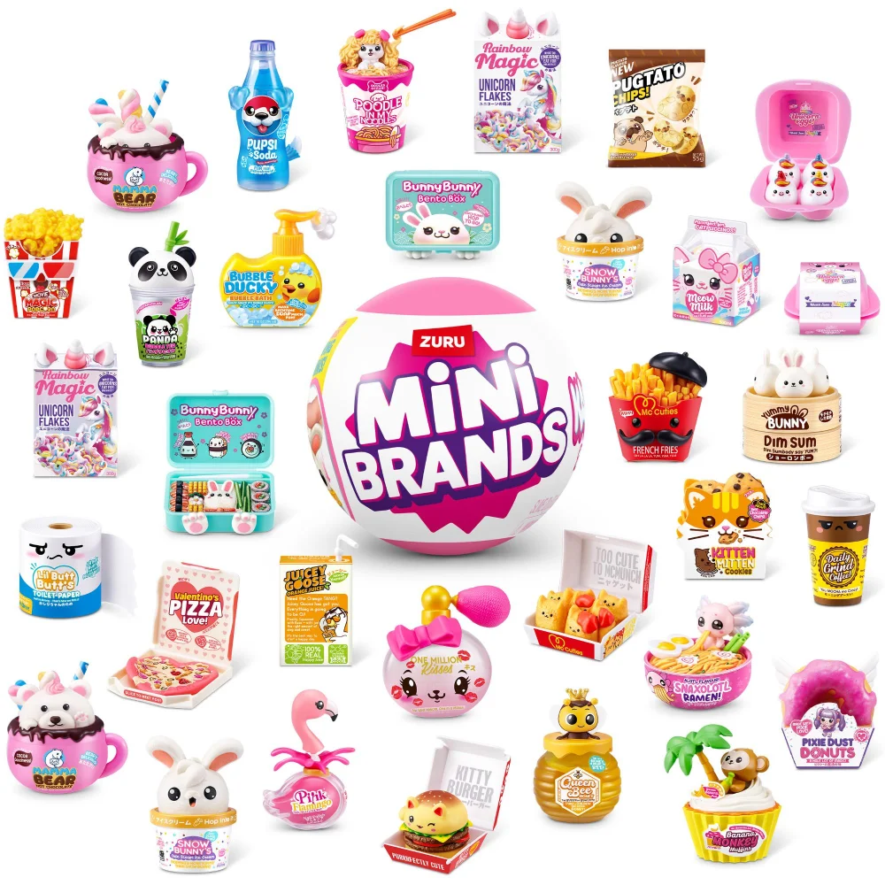 Mini Brands Kawaii Mystery Capsule by ZURU (Styles Vary) Image 1