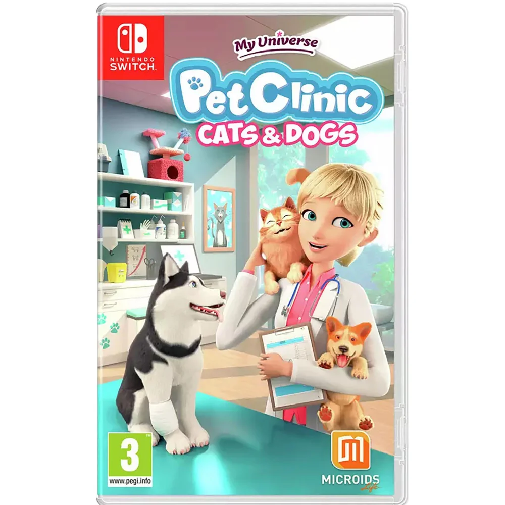 Nintendo Switch My Universe Pet Clinic Cats and Dogs Game Image 1