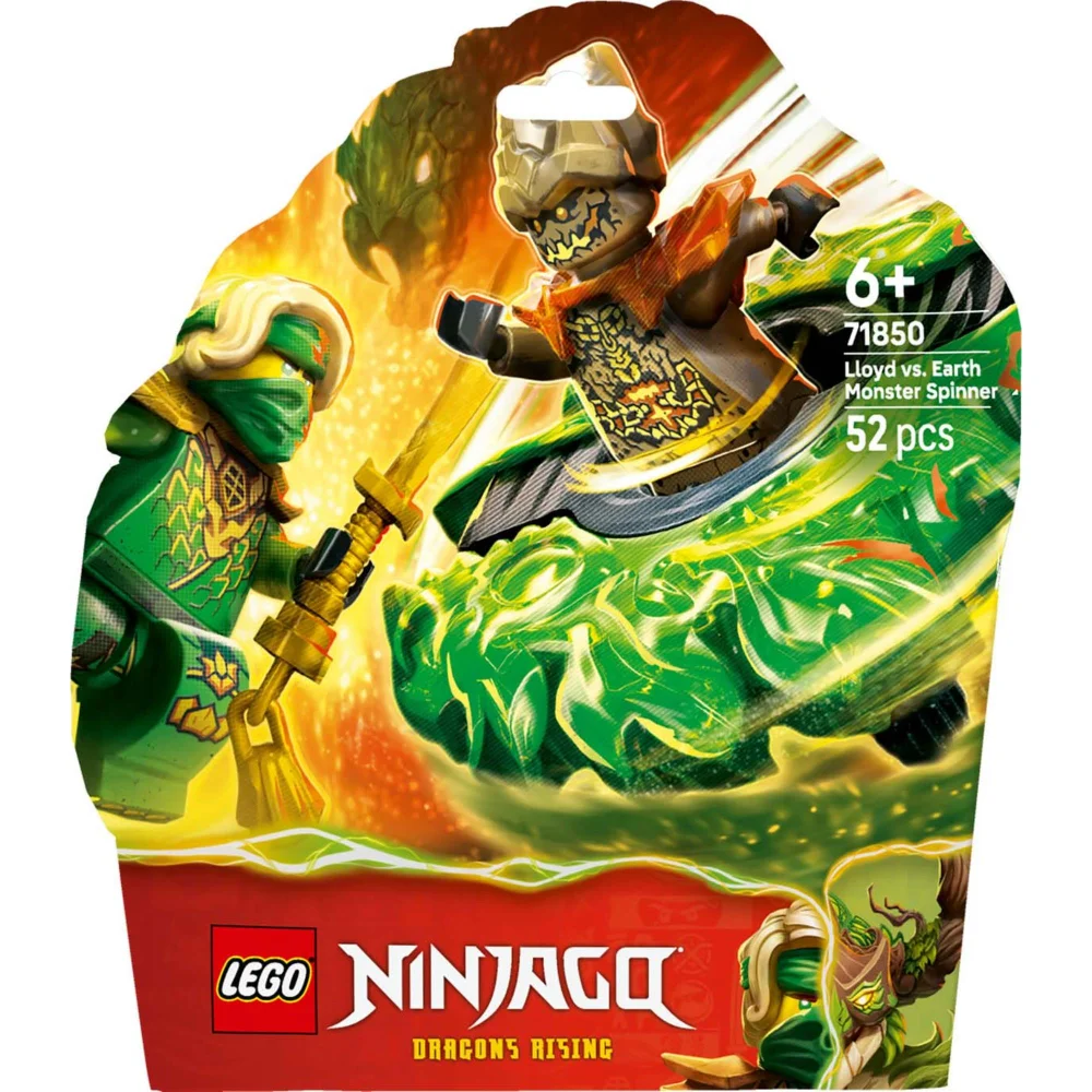 LEGO Ninjago Lloyd vs. Earth Monster Spinner Construction Set 71850 Image 1