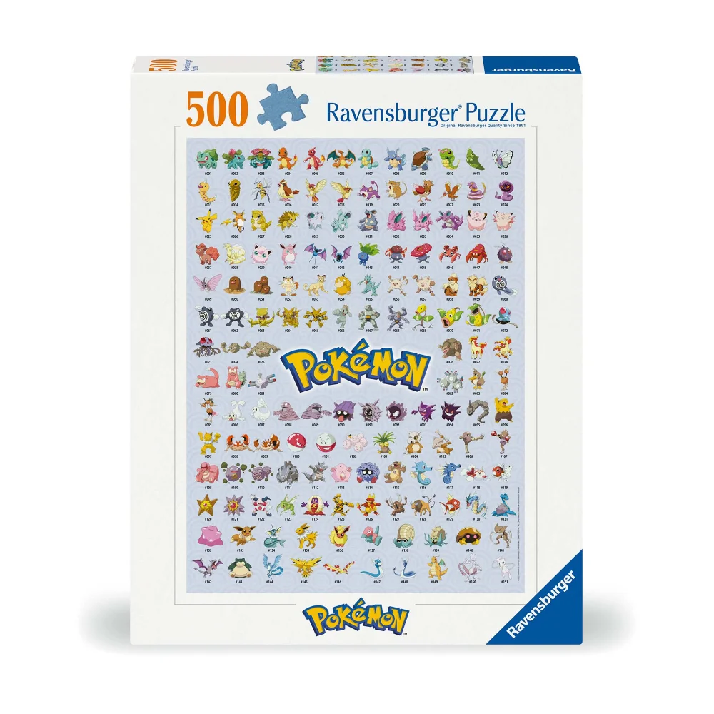 Ravensburger Pokemon 500 Piece Puzzle Image 1
