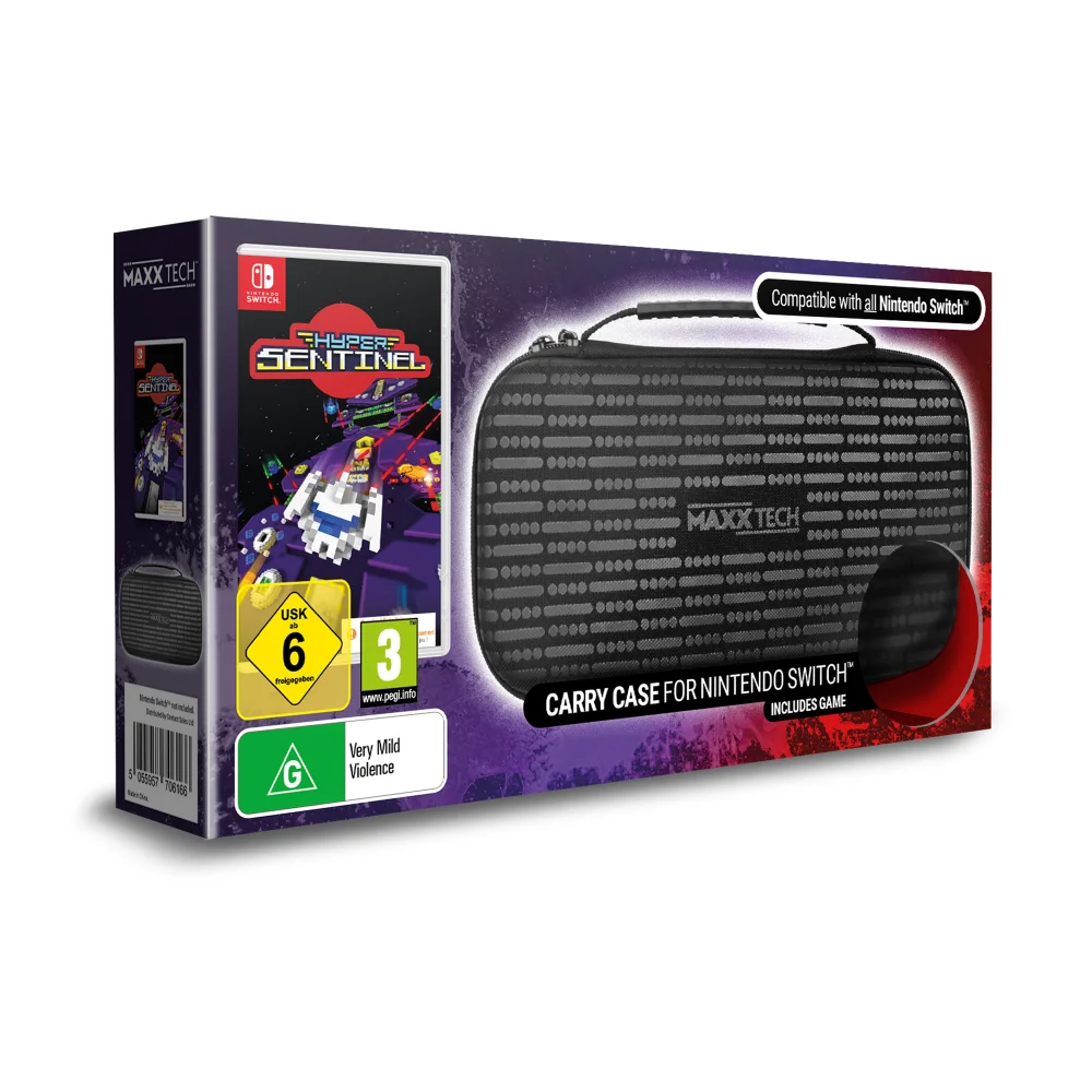 Nintendo Switch Premium Carry Case and Hyper Sentinel Download Bundle Image 1