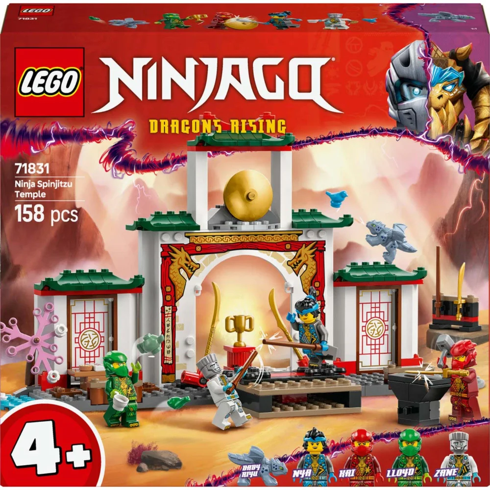 LEGO Ninjago Ninja Spinjitzu Temple Construction Set 71831 Image 1