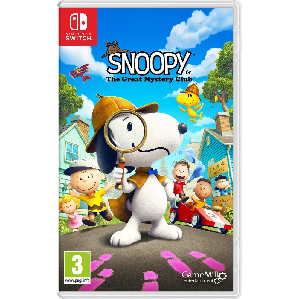 Nintendo Switch Snoopy the Great Mystery Club Game Image 1