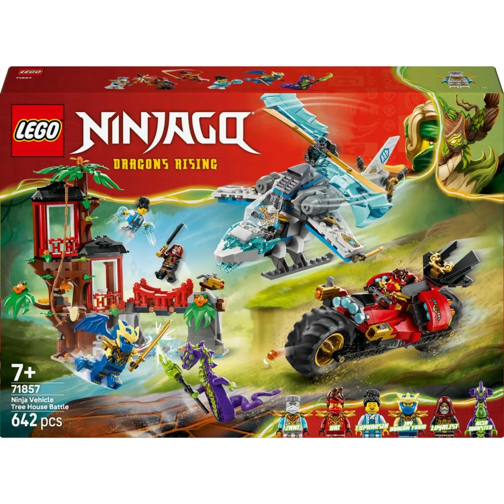 LEGO Ninjago Ninja Vehicle Tree House Battle Construction set 71857 Image 1